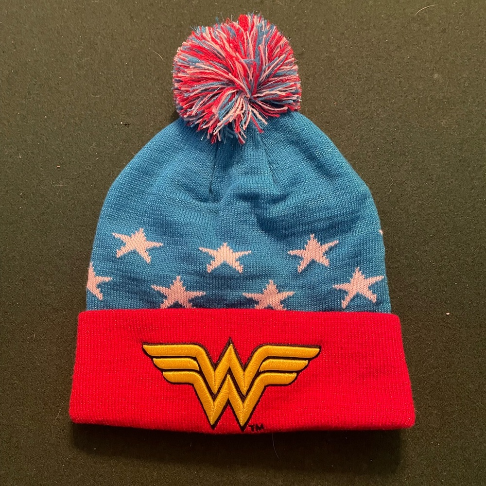 Wonder Woman Knit Cap